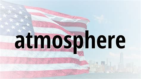 How to spell atmosphere